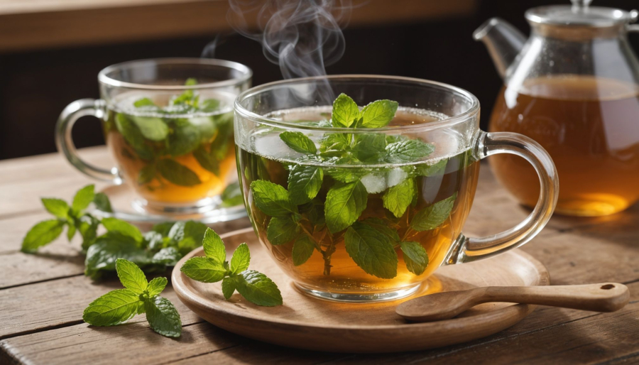 Les bienfaits de l'infusion de menthe pour la digestion et la détente